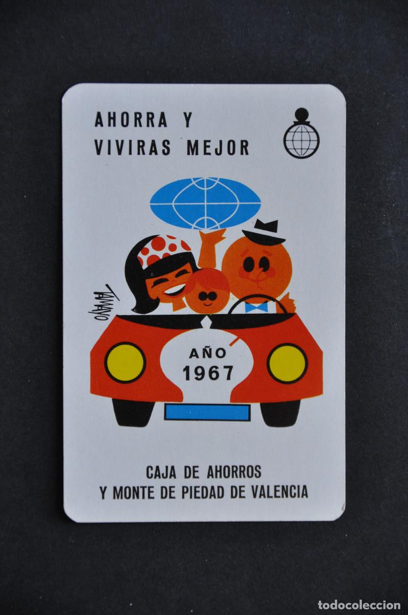 Coleccionismo Calendarios: CALENDARIO FOURNIER 1967 - CAJA DE AHORROS Y MONTE DE PIEDAD DE VALENCIA