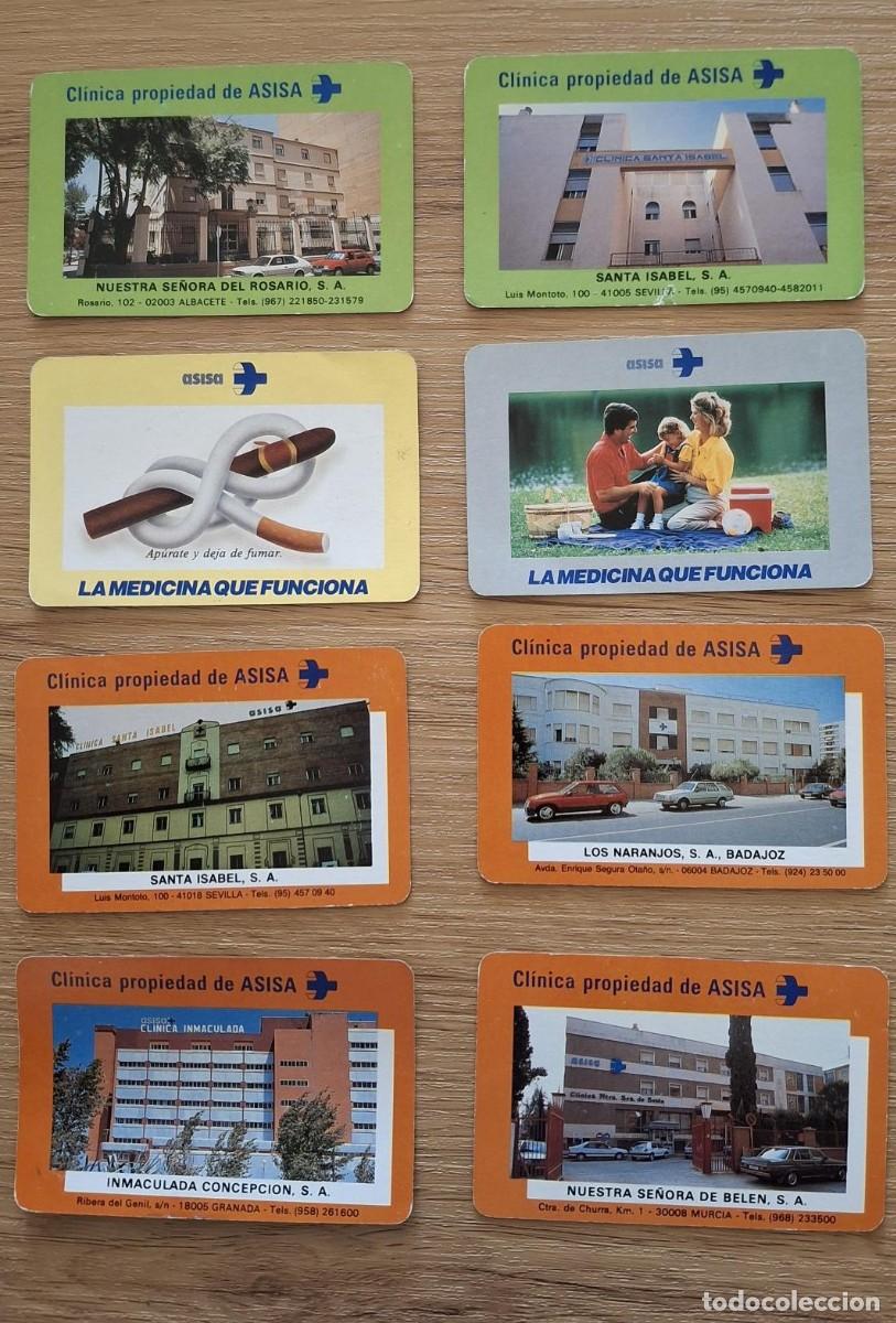 Coleccionismo Calendarios: Lote 15 Calendarios Heraclio Fournier (Aseguradoras: Asisa, Santa Luc&iacute;a, Patria Hispana) D&eacute;cada 90