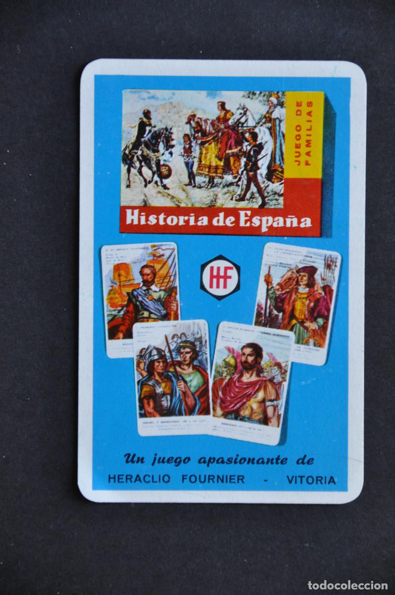 Coleccionismo Calendarios: CALENDARIO FOURNIER 1965 - HISTORIA DE ESPA&Ntilde;A (JUEGO DE FAMILIAS)