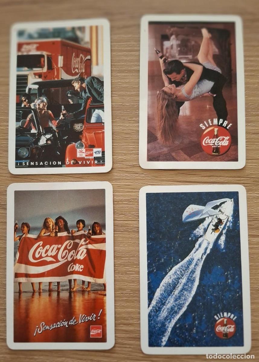 Coleccionismo Calendarios: Lote 4 Calendarios Coca-Cola (1992-1995) Heraclio Fournier. &iexcl;Serie completa!
