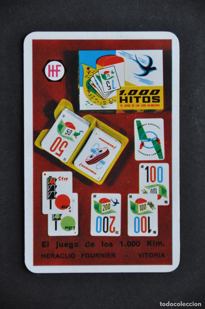 Coleccionismo Calendarios: CALENDARIO FOURNIER 1965 - 1000 HITOS (EL JUEGO DE LOS 1000 KM.)