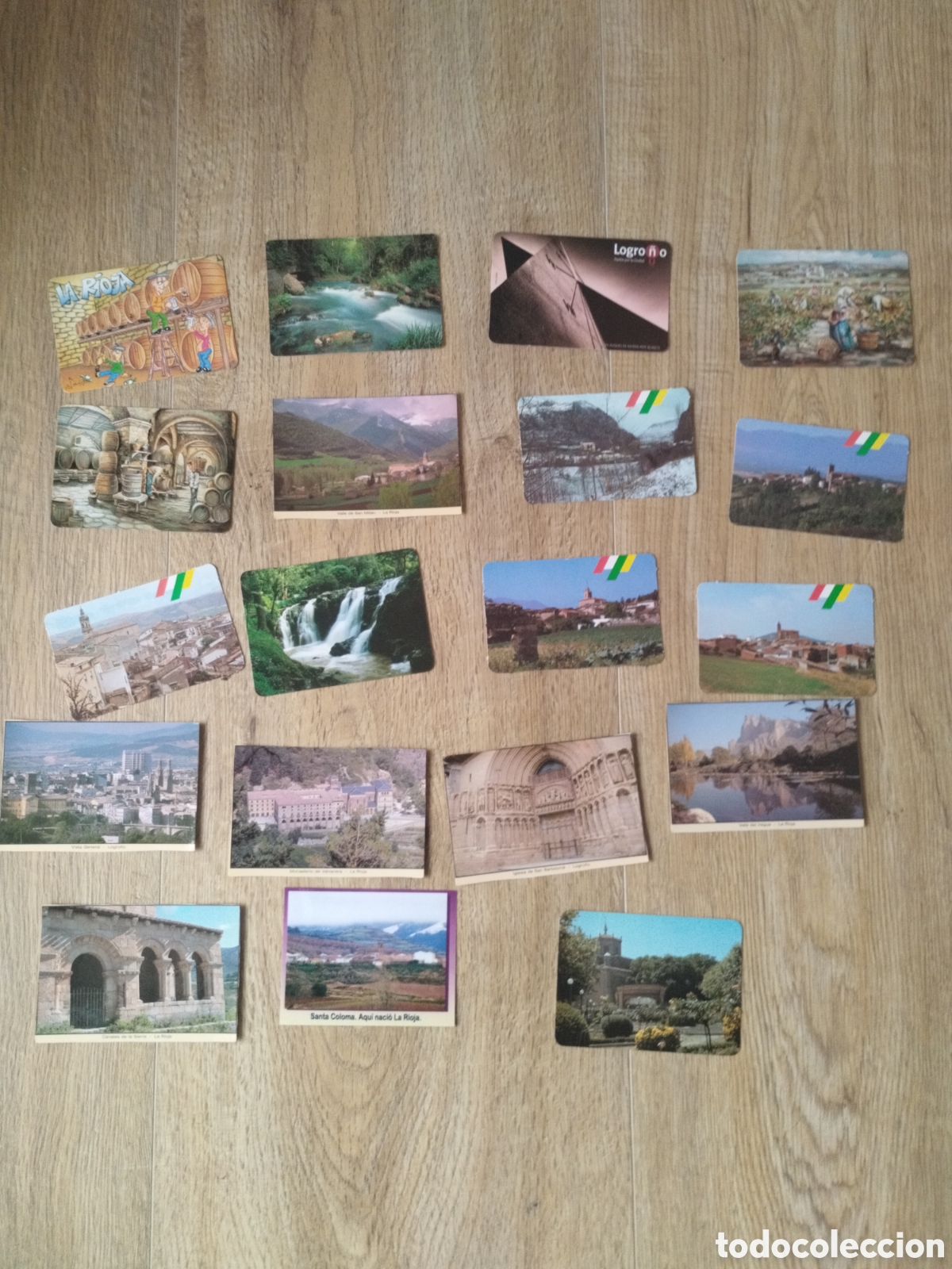Coleccionismo Calendarios: LOTE CALENDARIOS BOLSILLO y Fotos LA RIOJA