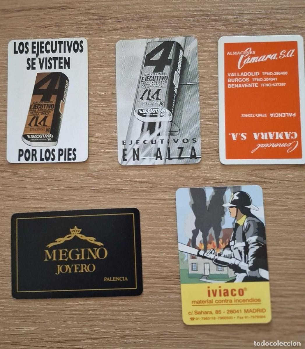 Coleccionismo Calendarios: Lote 5 Calendarios de Bolsillo Heraclio Fournier &ndash; Publicidad a&ntilde;os 90. &iexcl;Vintage!