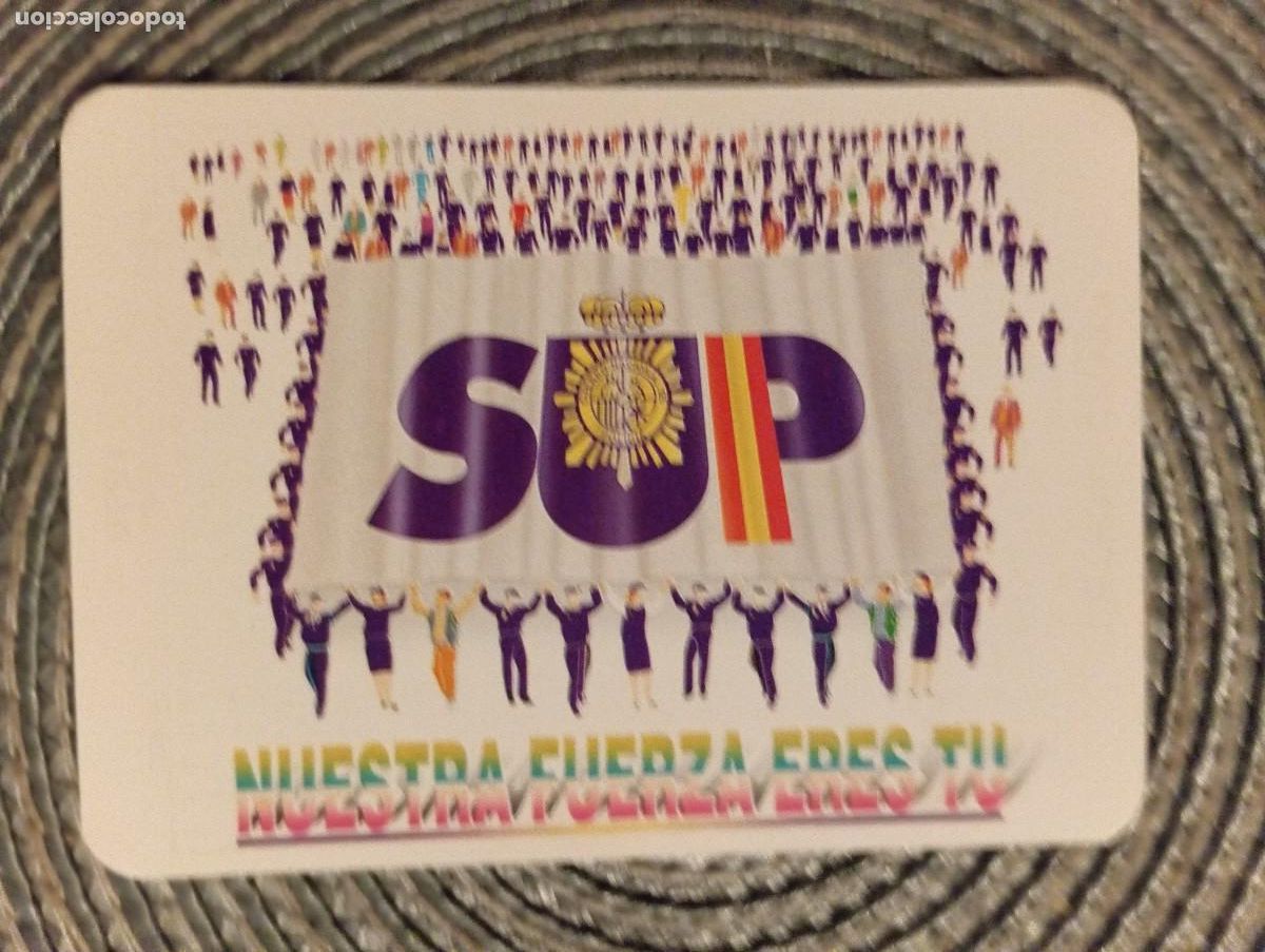 Coleccionismo Calendarios: 1 CALENDARIO DE ** lSUP. SINDICATO UNIFICADO DE POLICIA **. A&Ntilde;O 1996