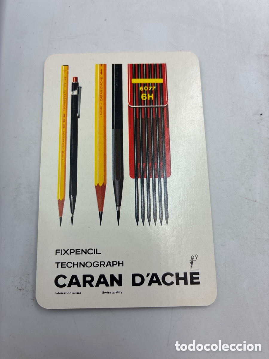 Coleccionismo Calendarios: Calendario de Bolsillo FOURNIER CARAN D&rsquo;ACHE. 1966.