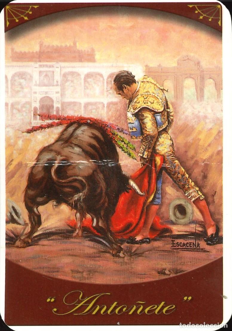 Coleccionismo Calendarios: CALENDARIO PUBLICIDAD - TOROS - TOREROS - ANTO&Ntilde;ETE - A&Ntilde;O 2007
