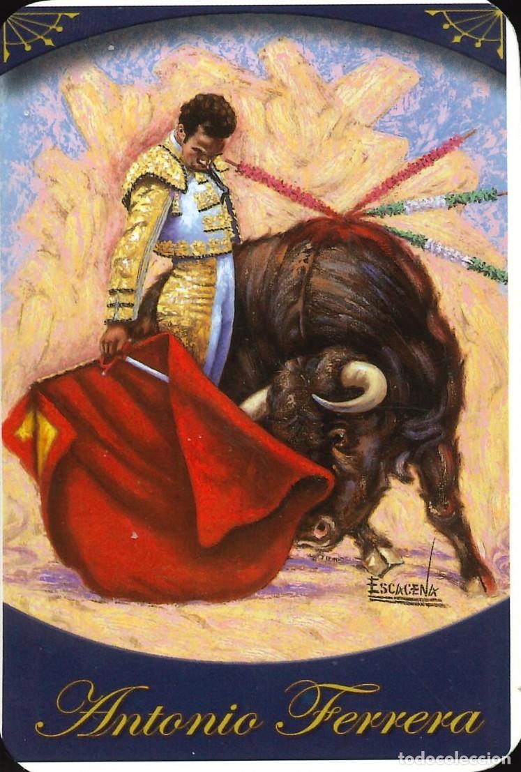 Coleccionismo Calendarios: CALENDARIO PUBLICIDAD - TOROS - TOREROS - ANTONIO FERRERA - A&Ntilde;O 2007