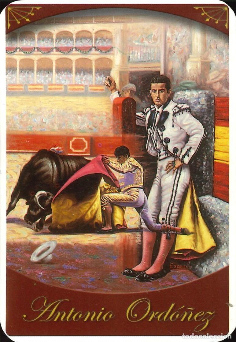 Coleccionismo Calendarios: CALENDARIO PUBLICIDAD - TOROS - TOREROS - ANTONIO ORDO&Ntilde;EZ - A&Ntilde;O 2007