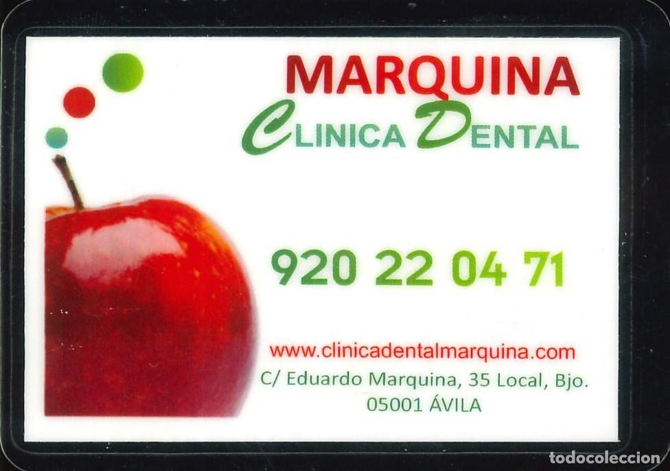 Coleccionismo Calendarios: CALENDARIO PUBLICIDAD - CLINICA DENTAL MARQUINA (AVILA) (PLASTIFICADO) - A&Ntilde;O 2023