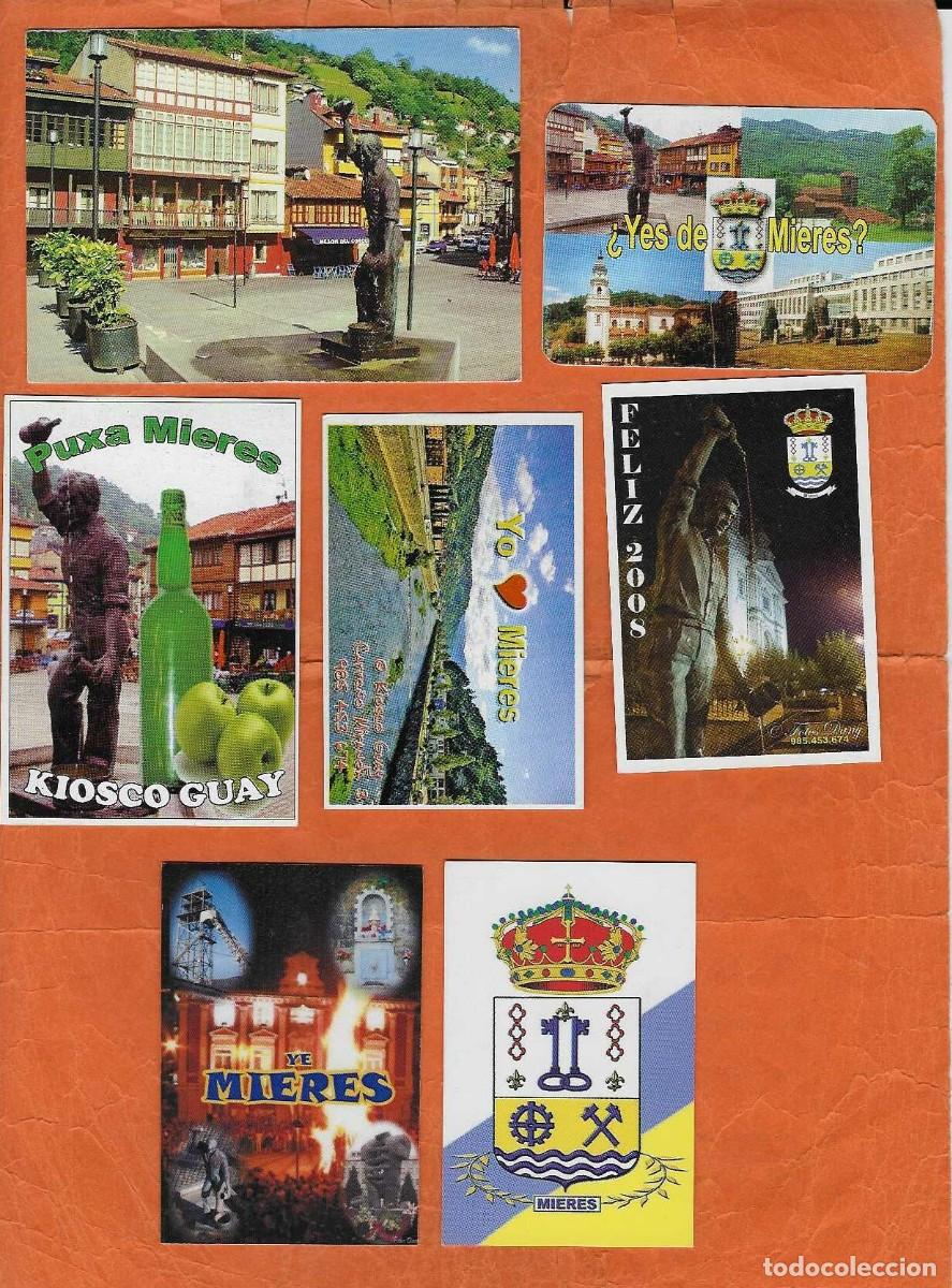 Coleccionismo Calendarios: 7 CALENDARIOS DE BOLSILLO A&Ntilde;OS 2004 - 2011 KIOSKO GUAY - MIERES - ASTURIAS - VER FOTO REVERSOS