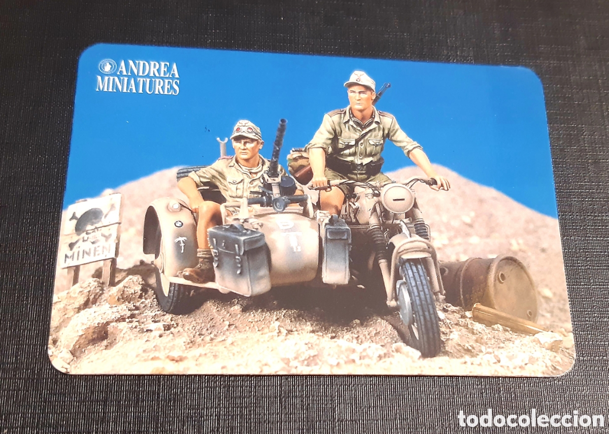 Coleccionismo Calendarios: Calendario Andrea miniaturas 1998