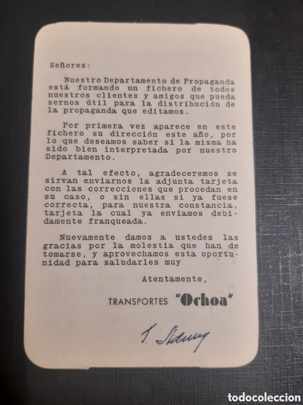 Coleccionismo Calendarios: Calendario Transportes Ochoa 1964