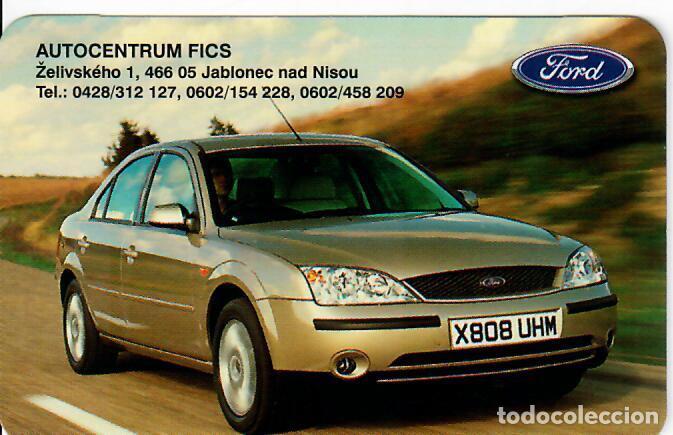 Coleccionismo Calendarios: CALENDARIO DE BOLSILLO DE REP. CHECA - A&Ntilde;O 2001 - FORD