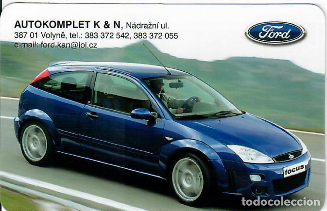 Coleccionismo Calendarios: CALENDARIO DE BOLSILLO DE REP. CHECA - A&Ntilde;O 2003 - FORD
