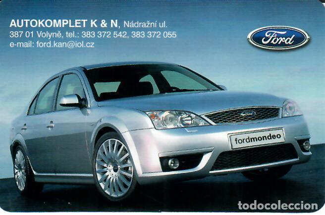 Coleccionismo Calendarios: CALENDARIO DE BOLSILLO DE REP. CHECA - A&Ntilde;O 2003 - FORD