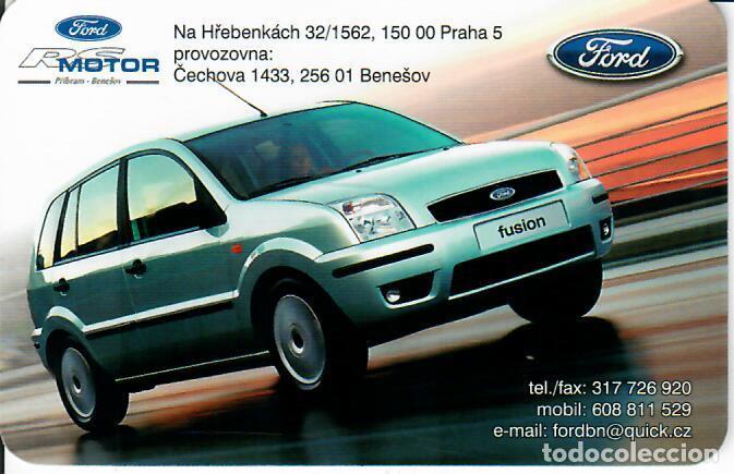 Coleccionismo Calendarios: CALENDARIO DE BOLSILLO DE REP. CHECA - A&Ntilde;O 2003 - FORD