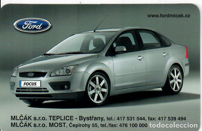 Coleccionismo Calendarios: CALENDARIO DE BOLSILLO DE REP. CHECA - A&Ntilde;O 2005 - FORD