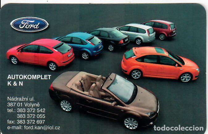 Coleccionismo Calendarios: CALENDARIO DE BOLSILLO DE REP. CHECA - A&Ntilde;O 2007 - FORD