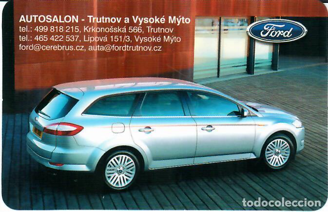 Coleccionismo Calendarios: CALENDARIO DE BOLSILLO DE REP. CHECA - A&Ntilde;O 2008 - FORD