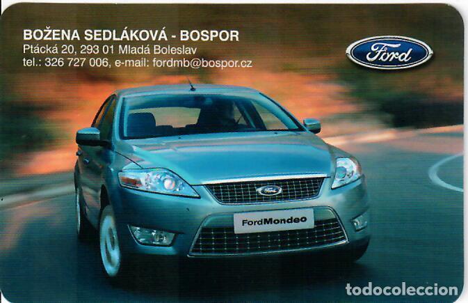 Coleccionismo Calendarios: CALENDARIO DE BOLSILLO DE REP. CHECA - A&Ntilde;O 2008 - FORD