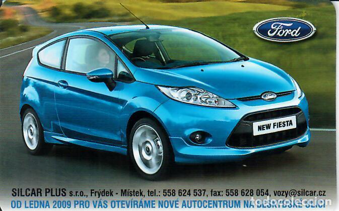 Coleccionismo Calendarios: CALENDARIO DE BOLSILLO DE REP. CHECA - A&Ntilde;O 2009 - FORD