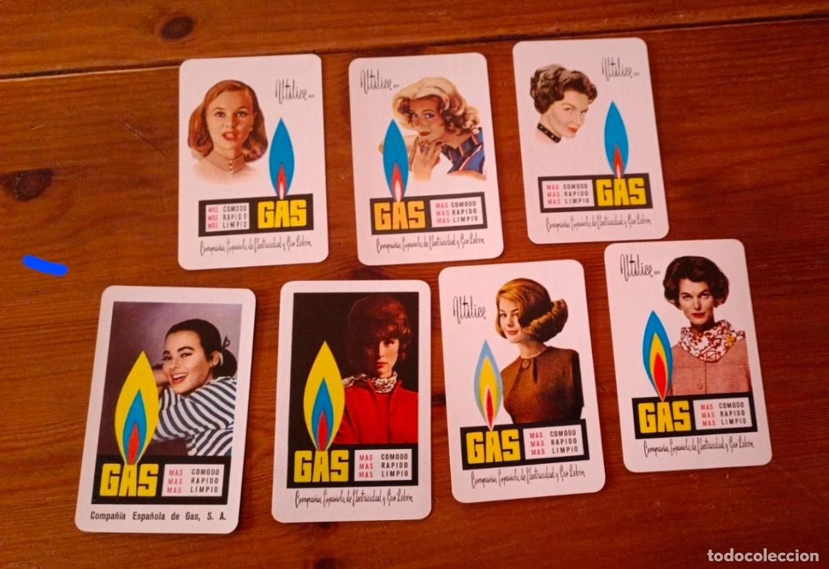 Coleccionismo Calendarios: FORUNIER GAS LEBON 1958 1965
