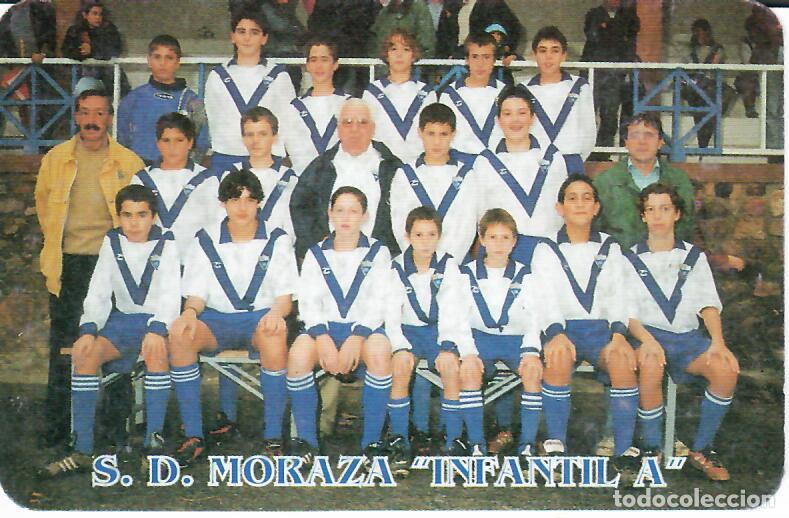 Coleccionismo Calendarios: CALENDARIO DE PUBLICIDAD F&Uacute;TBOL - A&Ntilde;O 2000 - SD MORAZA INFANTIL - LA CAIXA