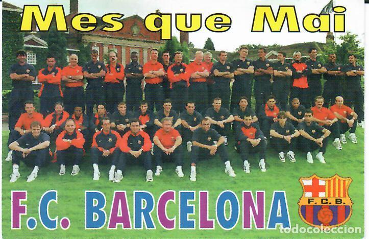 Coleccionismo Calendarios: CALENDARIO DE PUBLICIDAD F&Uacute;TBOL - A&Ntilde;O 1999 - BARCELONA