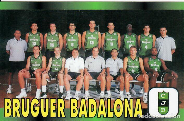 Coleccionismo Calendarios: CALENDARIO DE PUBLICIDAD BALONCESTO - A&Ntilde;O 2000 - BRUGUER JOVENTUT BADALONA