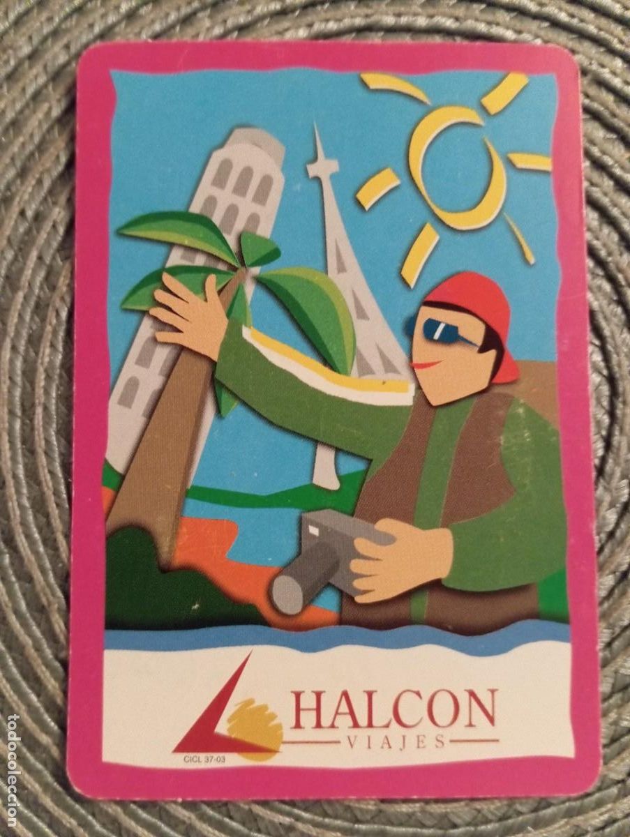 Coleccionismo Calendarios: 1 CALENDARIO DE ** HALCON VISJES .** A&Ntilde;O 1998