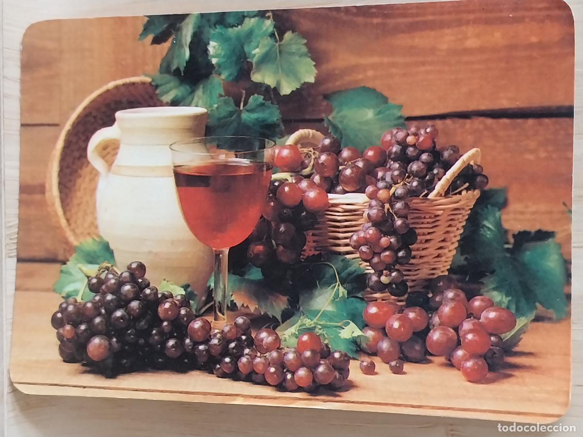 Coleccionismo Calendarios: BODEGON UVAS CESTA CALENDARIO 1987 PUBLI *** MANTEQUERIA JESUS *** REF BO 5078