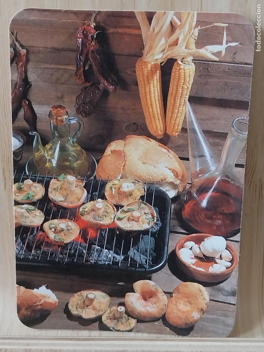 Coleccionismo Calendarios: BODEGON GRILL SETAS CALENDARIO 1992 PUBLI *** BAR LOS ARCOS *** REF WCB 261