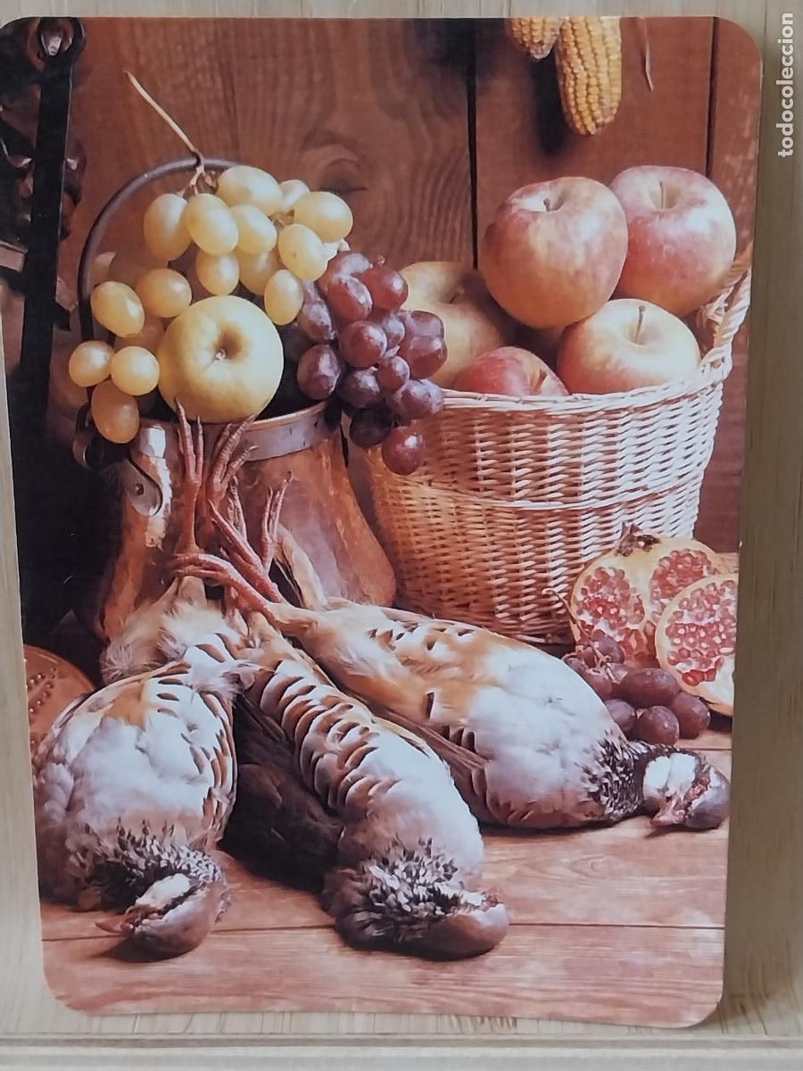 Coleccionismo Calendarios: BODEGON PERDICES FRUTAS CALENDARIO 1995 PUBLI *** BAR ALFREDO&acute;S MORATALAZ *** REF MC 21