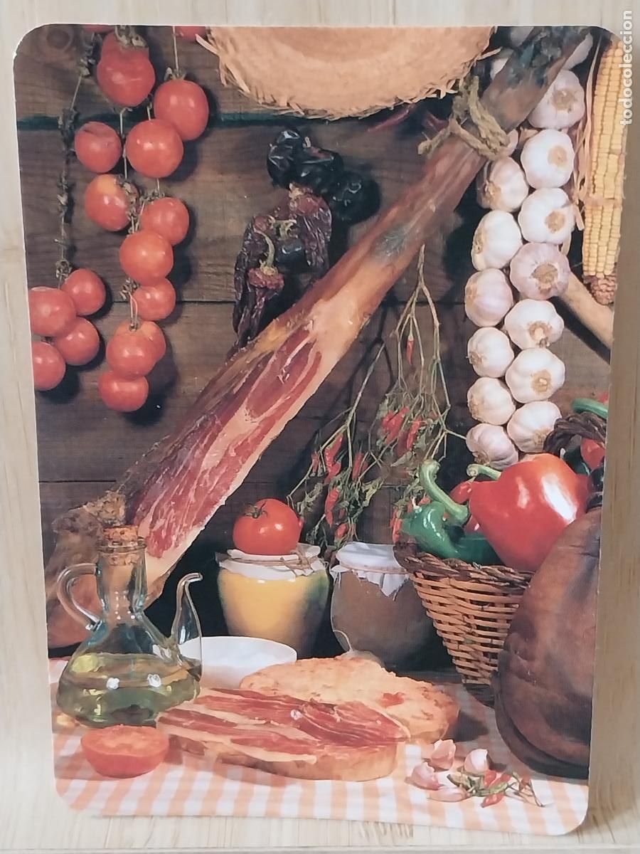 Coleccionismo Calendarios: BODEGON JAMON AJOS TOMATES CALENDARIO 1995 PUBLI *** BAR LA PALOMA *** REF MC 24