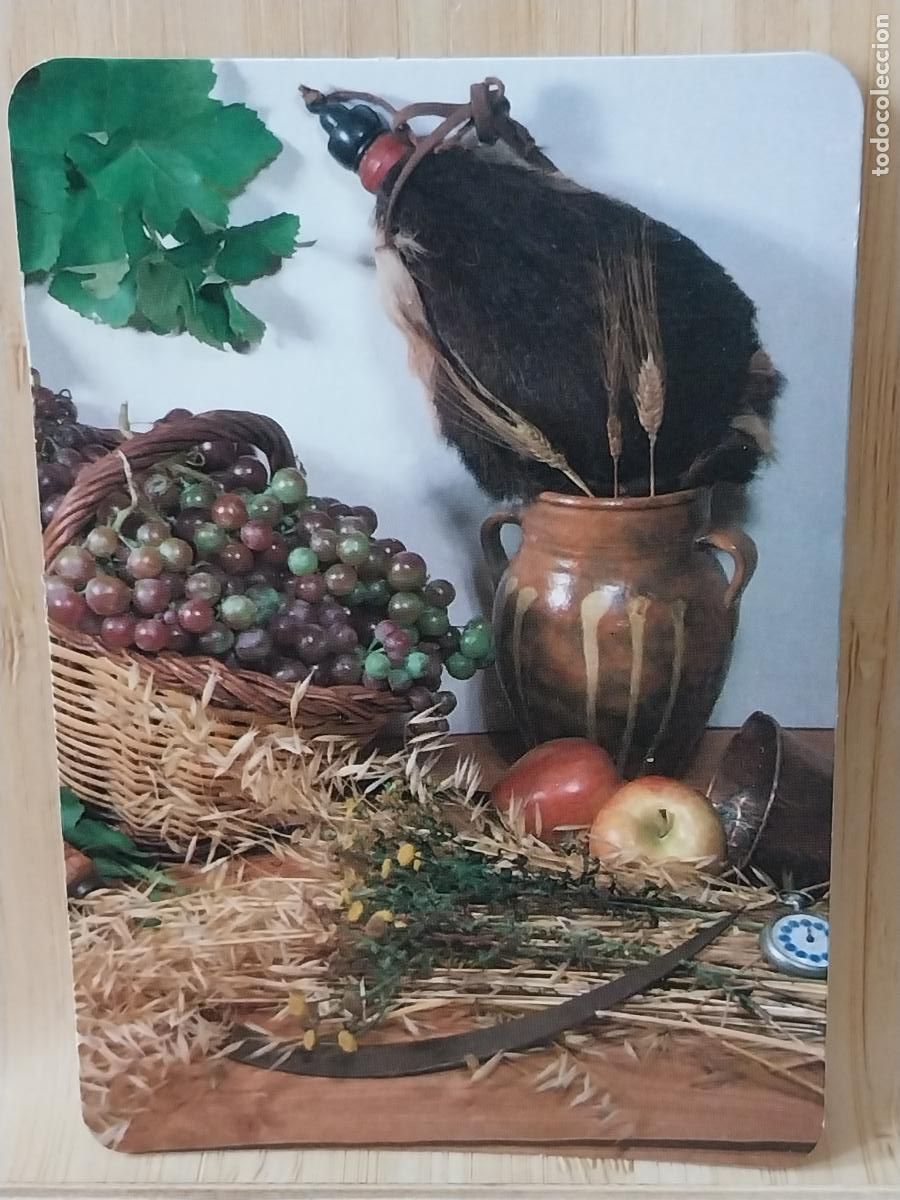Coleccionismo Calendarios: BODEGON FRUTAS BOTA VINO CALENDARIO 1985 PUBLI *** BODEGAS SEGUNDO CONTRERAS *** REF MP 23