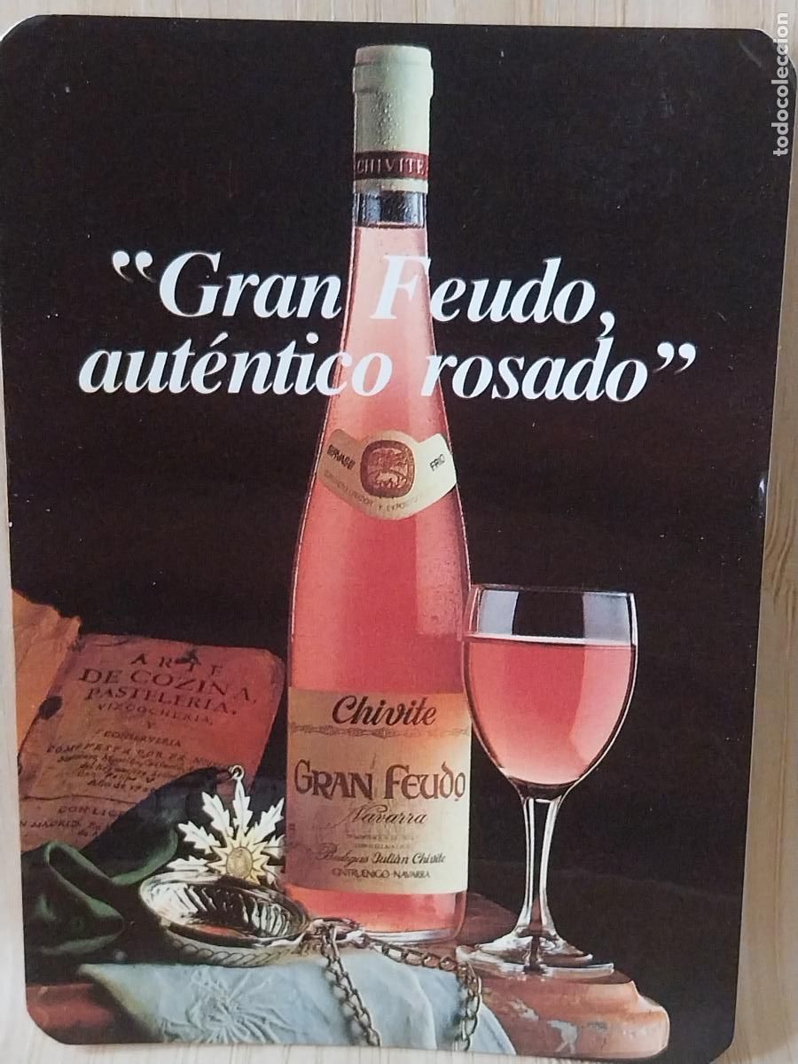 Coleccionismo Calendarios: CHIVITE CALENDARIO 1989 PUBLI *** GRAN FEUDO CINTRUENIGO *** REF NO