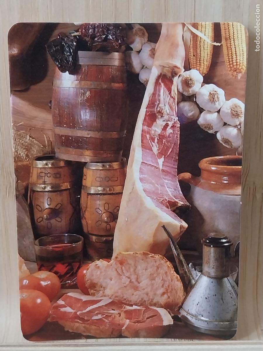 Coleccionismo Calendarios: BODEGON TOSTA JAMON AJOS CALENDARIO 1988 PUBLI *** MARIA JOSEFA PALOMERO *** REF 3