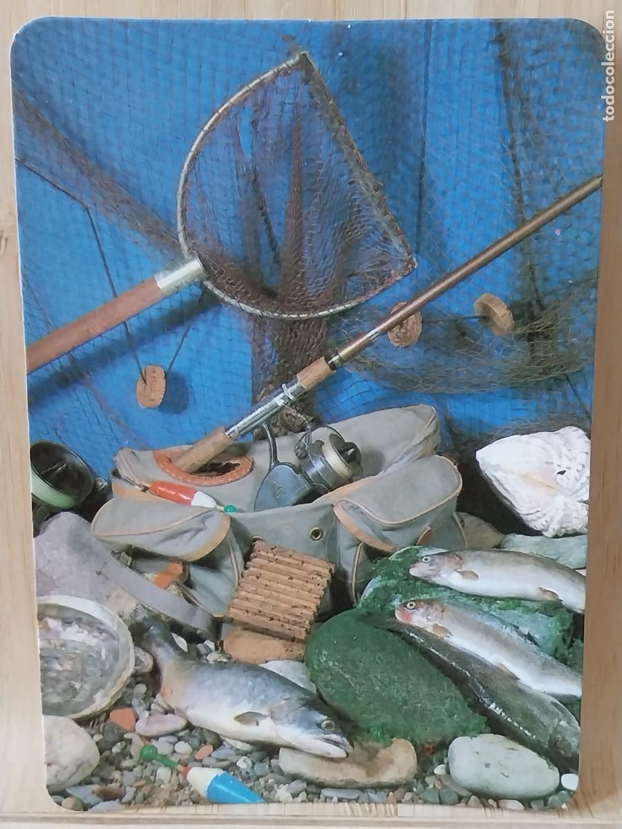 Coleccionismo Calendarios: BODEGON PESCA CALENDARIO 1986 PUBLI *** DECORACIONES DONOSTIARRA *** REF CLB 1083
