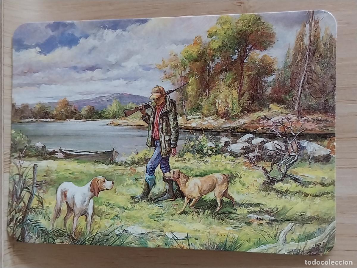Coleccionismo Calendarios: CAZA ILUSTRACION CALENDARIO 1996 PUBLI *** TAPICERO FERNANDO GARCIA *** REF MC 111