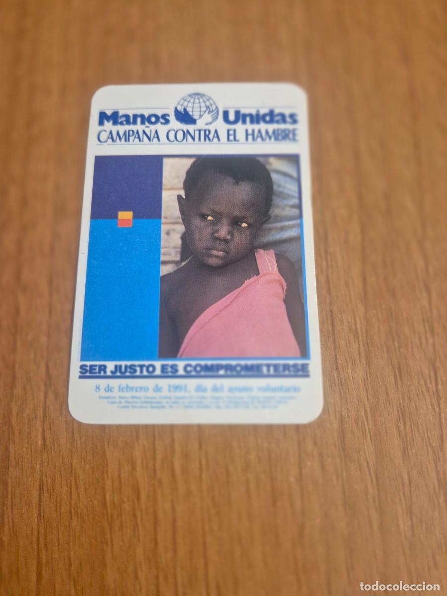 Coleccionismo Calendarios: CALENDARIO MANOS UNIDAS COMPA&Ntilde;A CONTRA EL HAMBRE A&Ntilde;O 1991.