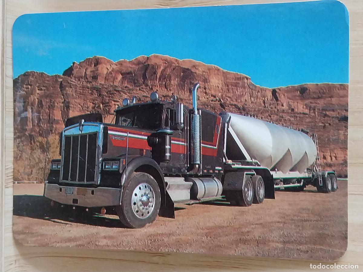 Coleccionismo Calendarios: CAMION CISTERNA AMERICANO CALENDARIO 1990 PUBLI *** TALLERES ROJO *** REF BO 5378