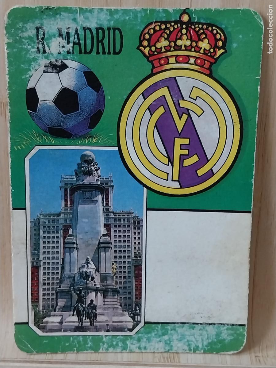Coleccionismo Calendarios: REAL MADRID FUTBOL ILUSTRACION CALENDARIO 1993 PUBLI *** RIO D&acute;ORO *** REF MC 182