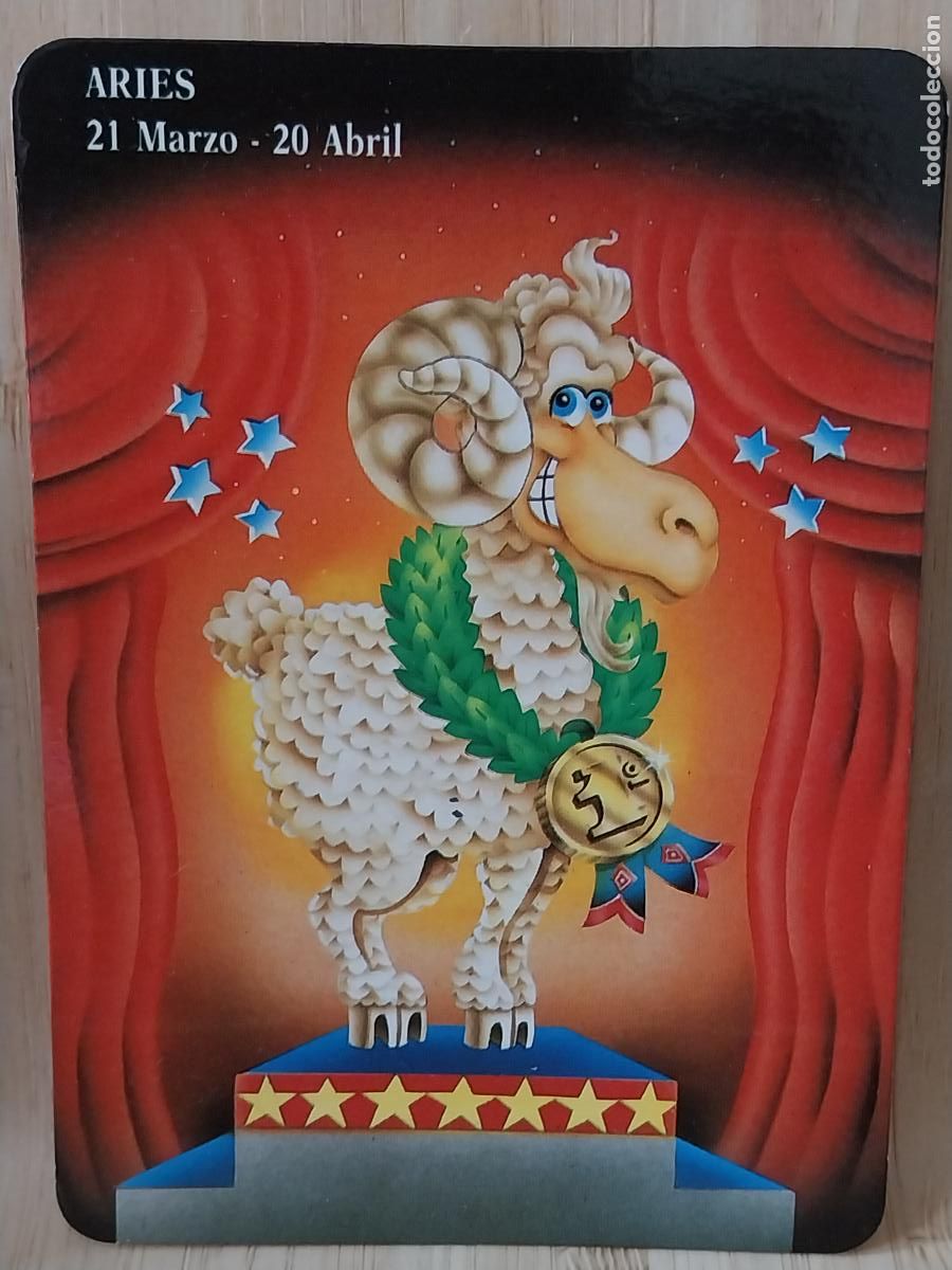 Coleccionismo Calendarios: HOROSCOPO ARIES ILUSTRACION CALENDARIO 2000 PUBLI *** AVRIL ESTETICA *** REF BO 562