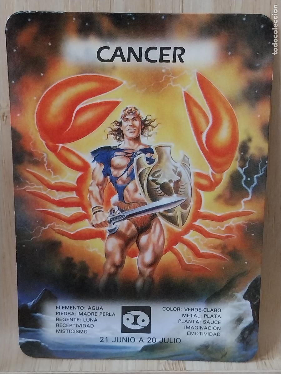 Coleccionismo Calendarios: HOROSCOPO CANCER ILUSTRACION CALENDARIO 1999 PUBLI *** PAMAY PUBLICIDAD *** REF BO 554