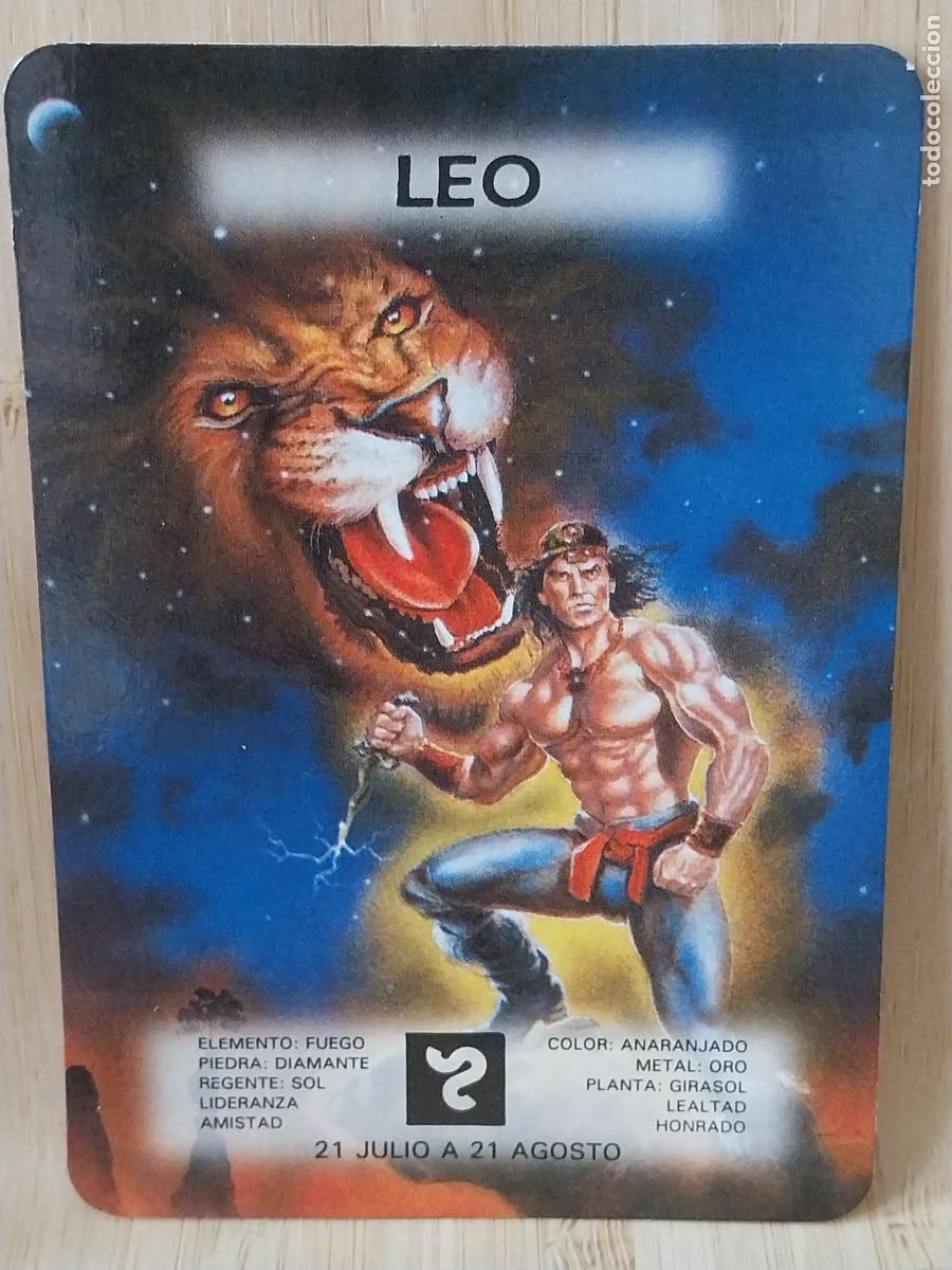 Coleccionismo Calendarios: HOROSCOPO LEO ILUSTRACION CALENDARIO 1999 PUBLI *** PAMAY PUBLICIDAD *** REF BO 555