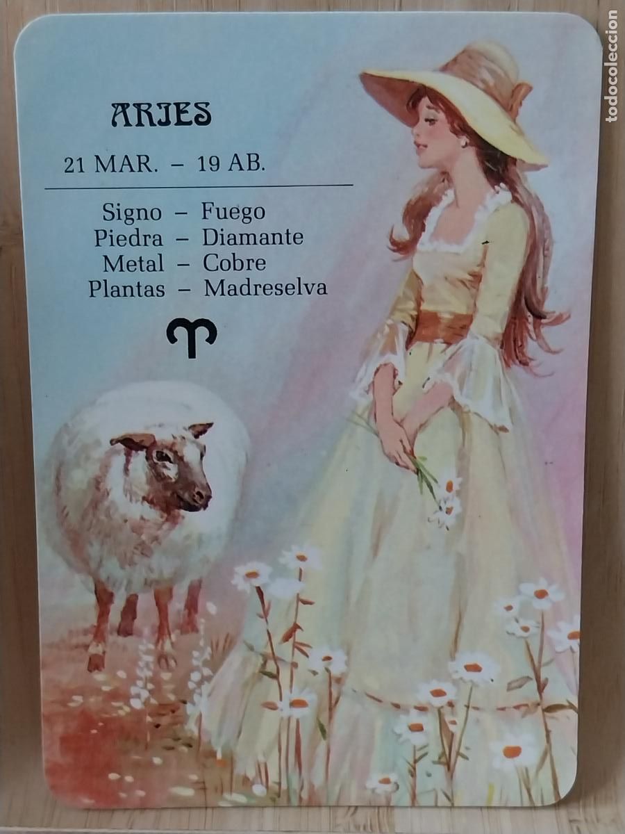 Coleccionismo Calendarios: HOROSCOPO ARIES ILUSTRACION CALENDARIO 1999 PUBLI *** BAR ROMAN *** REF PB 756