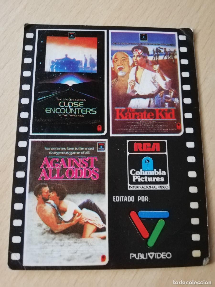 Coleccionismo Calendarios: CALENDARIO 1987 COLUMBIA PICTURES RCA INTERNACIONAL VIDEO PUBLIVIDEO
