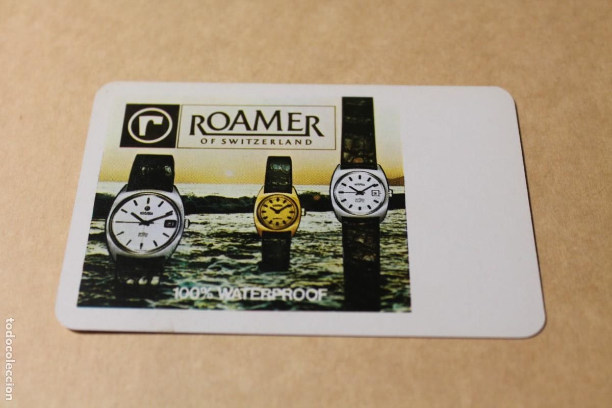 Coleccionismo Calendarios: CALENDARIO DE BOLSILLO FOURNIER. RELOJ ROAMER. A&Ntilde;O 1970. ES UN HF8.