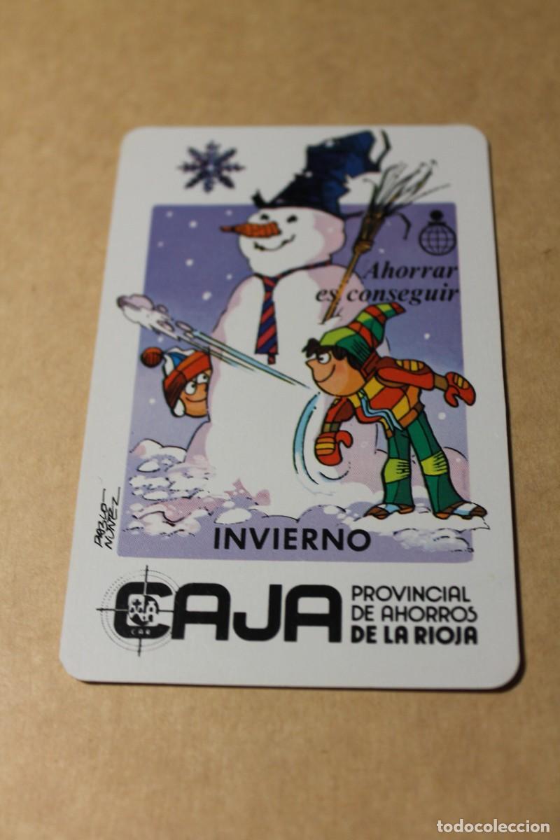Coleccionismo Calendarios: CALENDARIO DE BOLSILLO FOURNIER. CAJA PROVINCIAL DE AHORROS DE LA RIOJA. INVIERNO. A&Ntilde;O 1983.