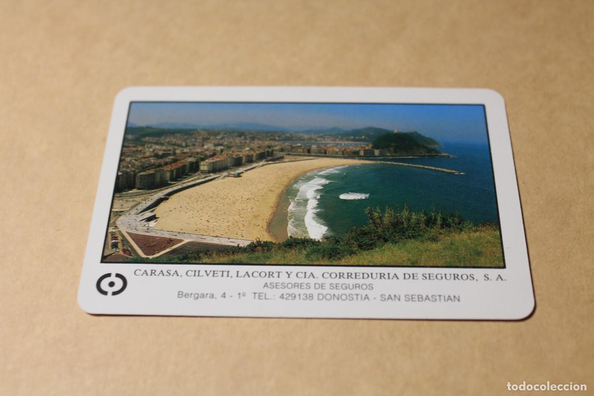 Coleccionismo Calendarios: CALENDARIO FOURNIER. ASESORIA DE SEGUROS, CARASA, CILVETI, LACORT. SAN SEBASTIAN. A&Ntilde;O 1996.